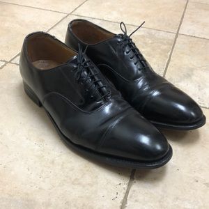 Johnston & Murphy black optima dress shoes